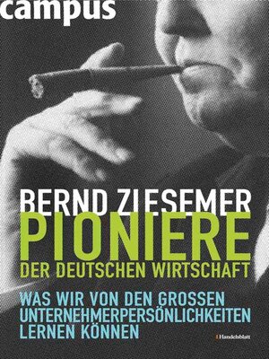 cover image of Pioniere der deutschen Wirtschaft